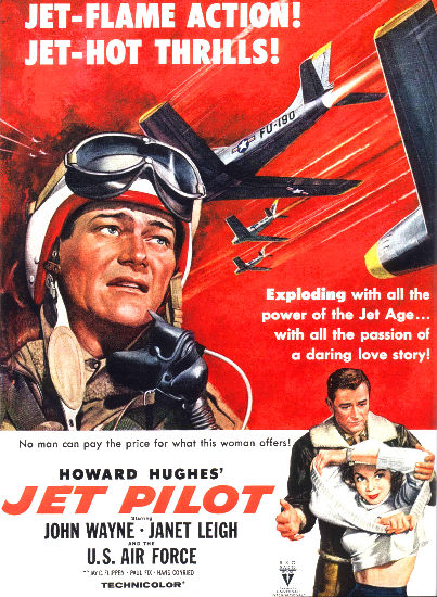 JET PILOT movie poster web